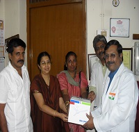 Donation to Tambaram TB Hospital